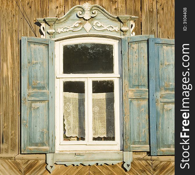 Traditional Russian Window