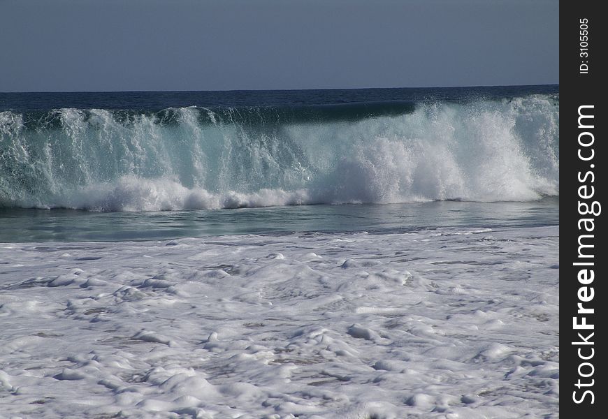 Waves from Ixtapa Mexico, greay