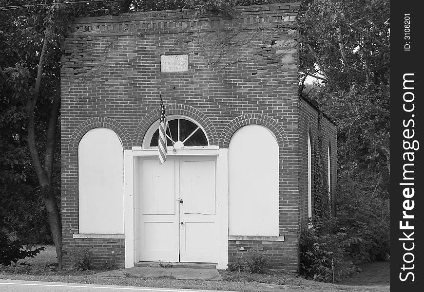 Mayors office and prison circa 1880