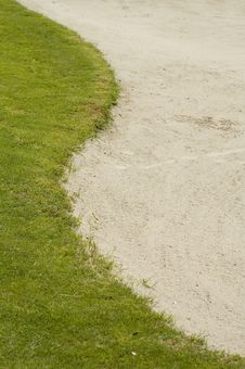 Golf Bunker And Grass Stock Images Golf Bunker And Grass Stock Images