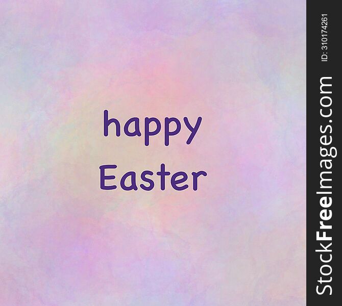 Happy Easter free concept design, story template, banner. Handwritten typography lettering text line design pastel color. Hand dra