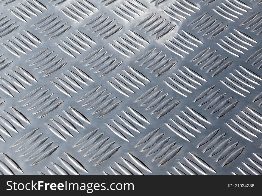 Metal surface texture with patterns