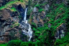 Tropical Mountain Landscape Waterfall Stock Images Tropical Mountain Landscape Waterfall Stock Images