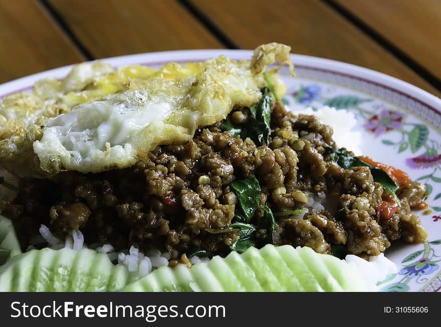 Fried Rice With Pork