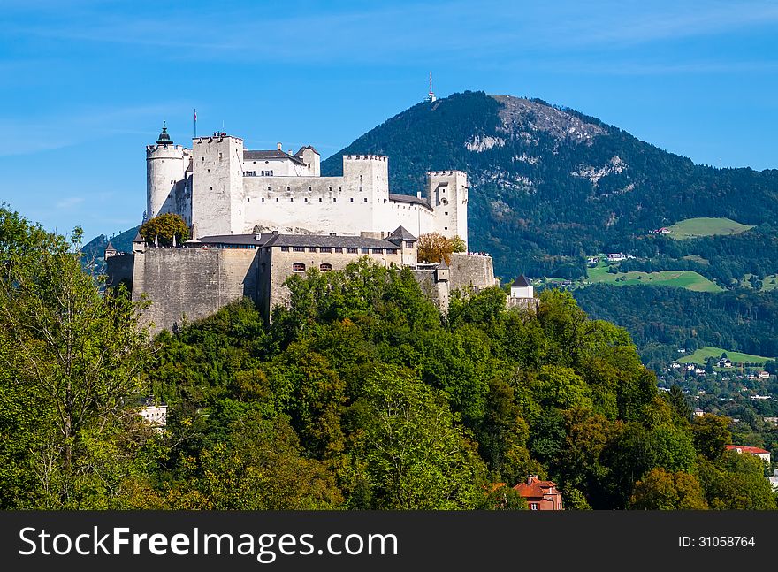 View Of Salzburg. Austria.