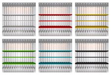 Set Of 3D Colourful Shelves Stock Image Set Of 3D Colourful Shelves Stock Image