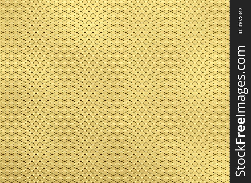 Background Yellow Metal Gauze