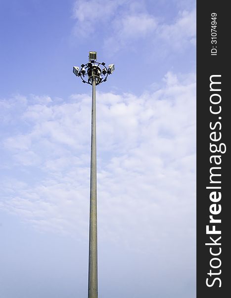 Light poles for use in the field or street