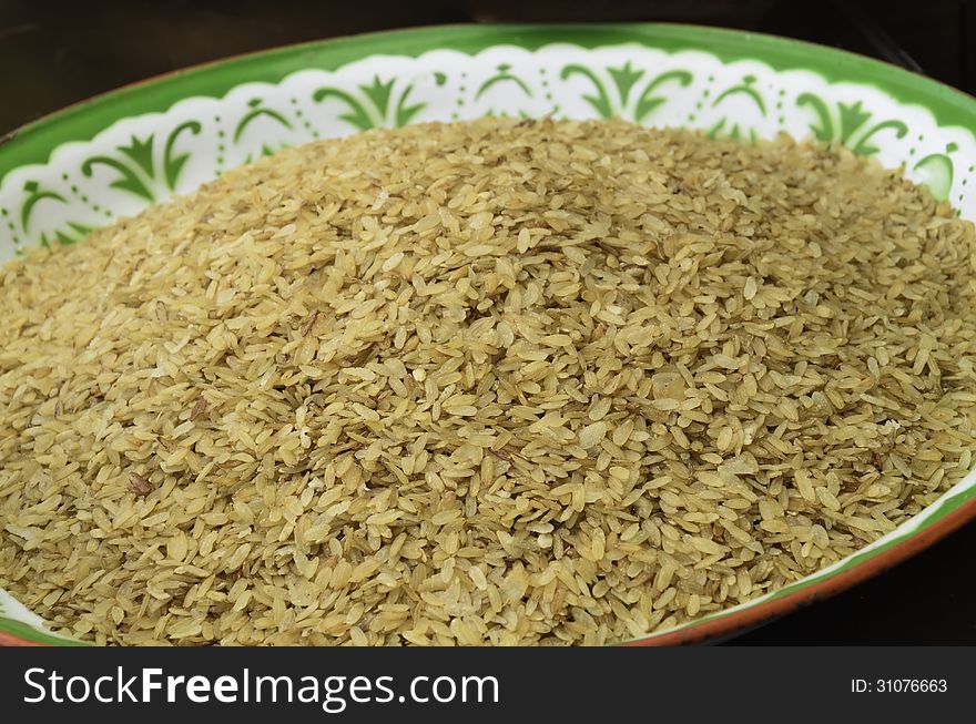 Pounded Unripe Rice