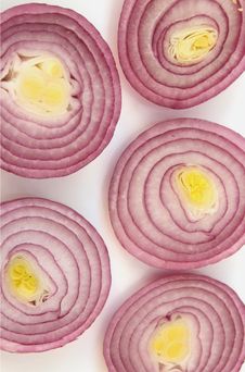 Onion On The White Background Royalty Free Stock Images Onion On The White Background Royalty Free Stock Images