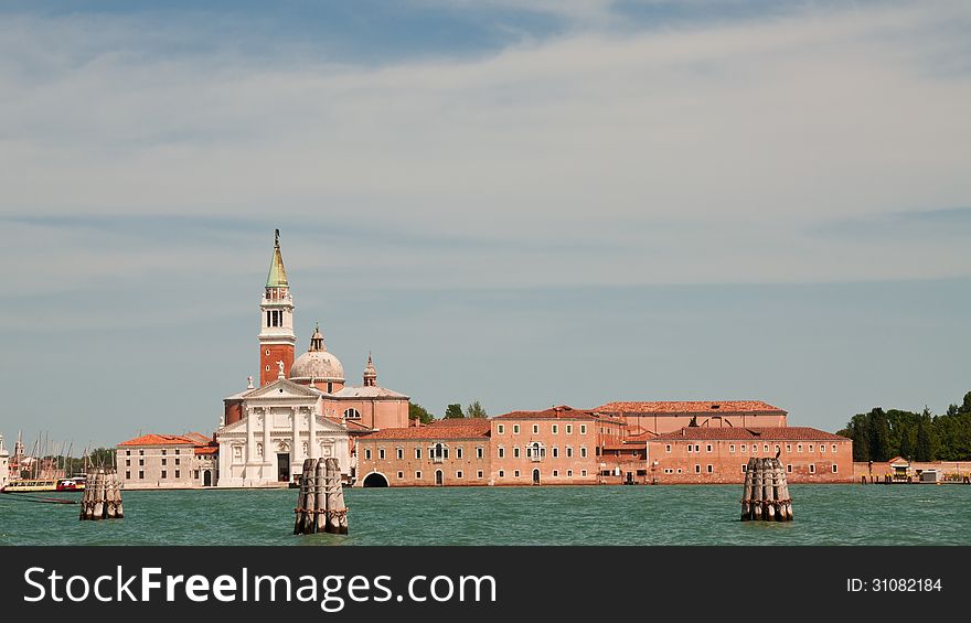 Scenic view from Venice city. Scenic view from Venice city