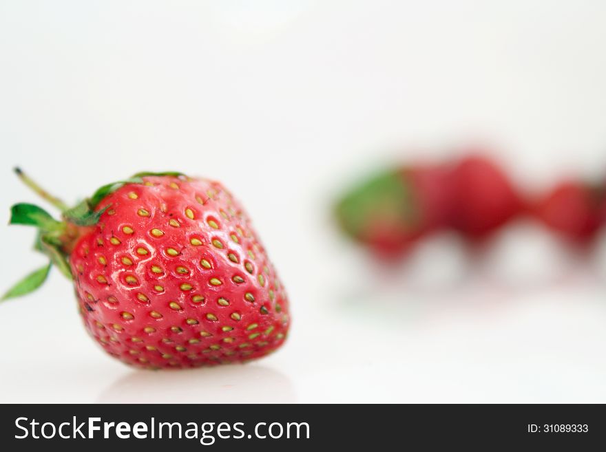 Strawberry as a symbol of the dietary and nutritional food