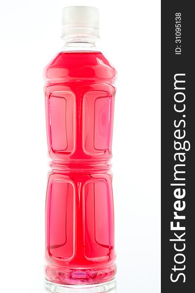 Sport Energy Fitness Drink with white background
