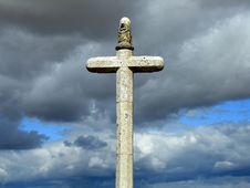 Stone Crucifix Stock Photos Stone Crucifix Stock Photos