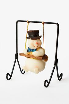 Toy Snowman Royalty Free Stock Images Toy Snowman Royalty Free Stock Images