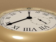 Old Clock Royalty Free Stock Images
