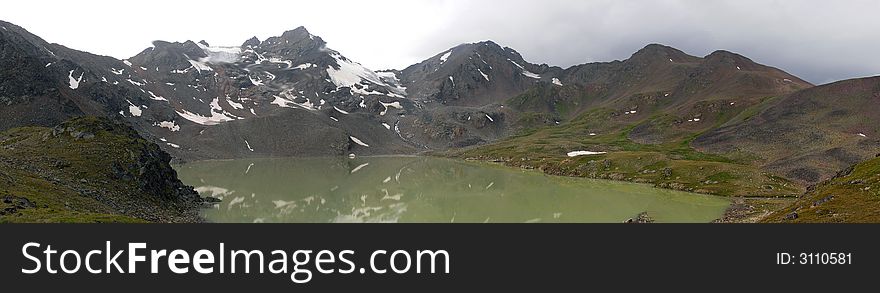 Panorama of Siltrankel Lake (Caucas). Panorama of Siltrankel Lake (Caucas)