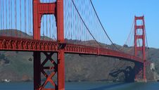 Golden Gate Bridge Royalty Free Stock Photography Golden Gate Bridge Royalty Free Stock Photography