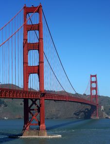 Golden Gate Bridge Royalty Free Stock Image Golden Gate Bridge Royalty Free Stock Image