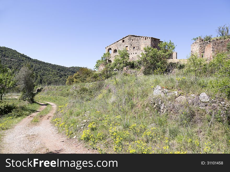 Traditional farm house in Catalonia