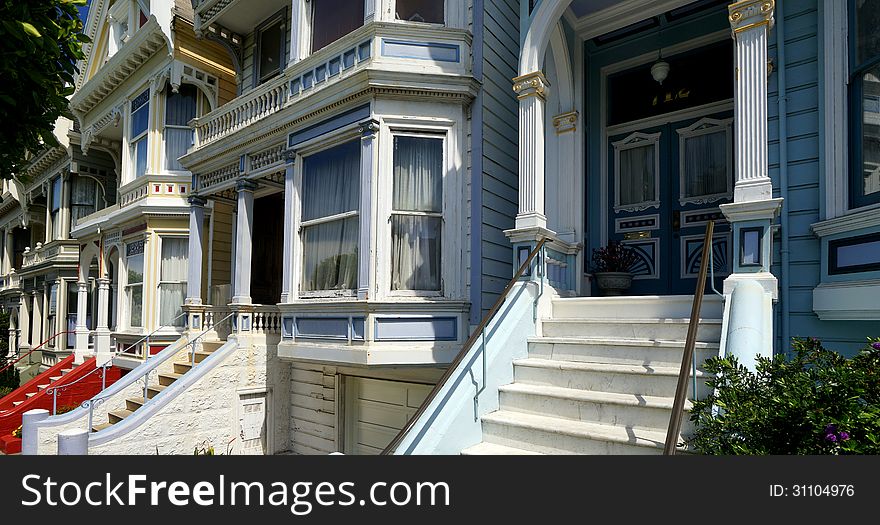 The so-called Painted Ladies of San Francisco are a few Victorian-style houses on Alamo Square. The so-called Painted Ladies of San Francisco are a few Victorian-style houses on Alamo Square.