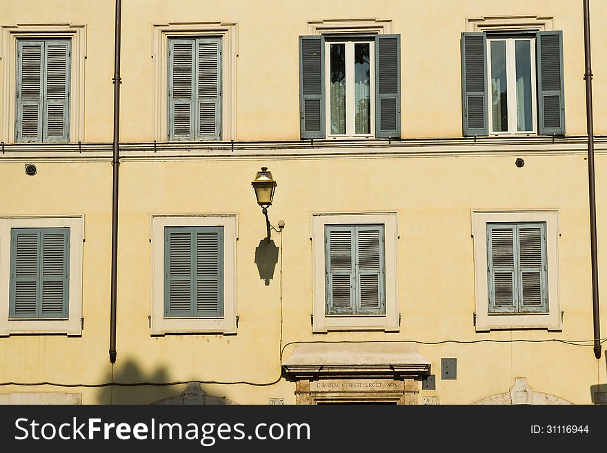 Different views in the city of Rome. Different views in the city of Rome