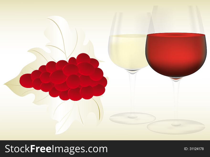 Wine Illustration - Background