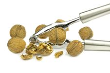 Nutcracker And Nuts Royalty Free Stock Images Nutcracker And Nuts Royalty Free Stock Images