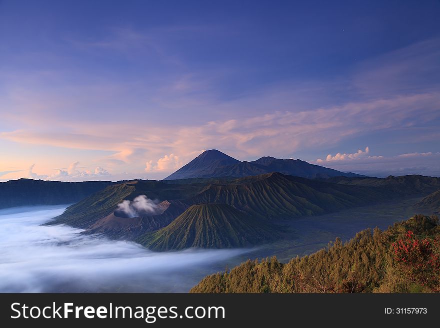 Bromo Mountain In Tengger Semeru National Park