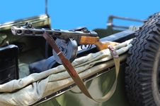 Russian Machine Gun Royalty Free Stock Images