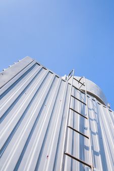 Building Cooling Assembly Royalty Free Stock Photography