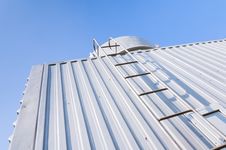 Building Cooling Assembly Stock Image