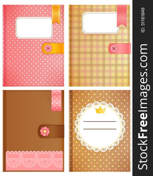 Diary Collection - Vector File EPS10