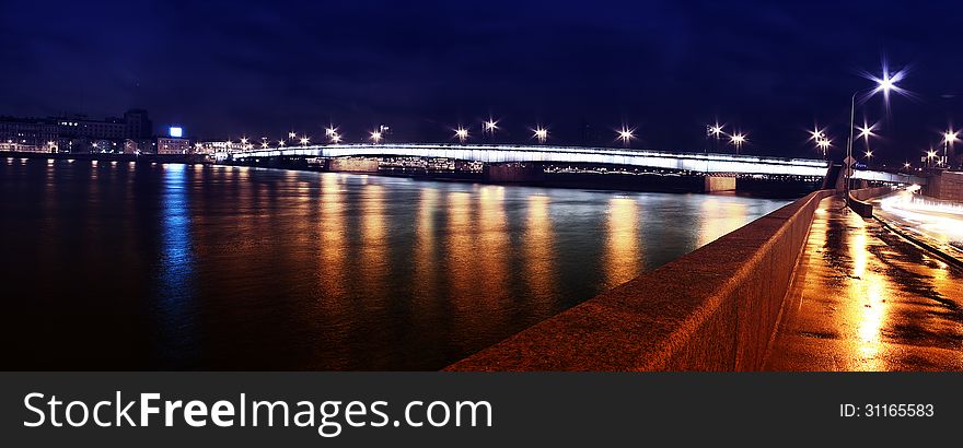 Bridge In Saint-Petersburg