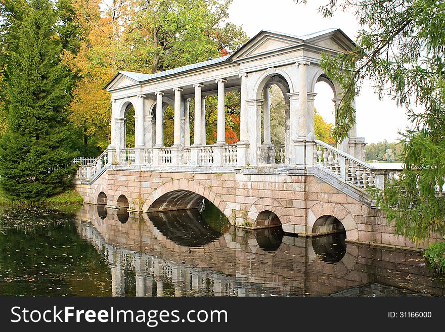 Garden house in the park