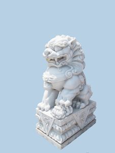 Stone Lion Royalty Free Stock Image Stone Lion Royalty Free Stock Image