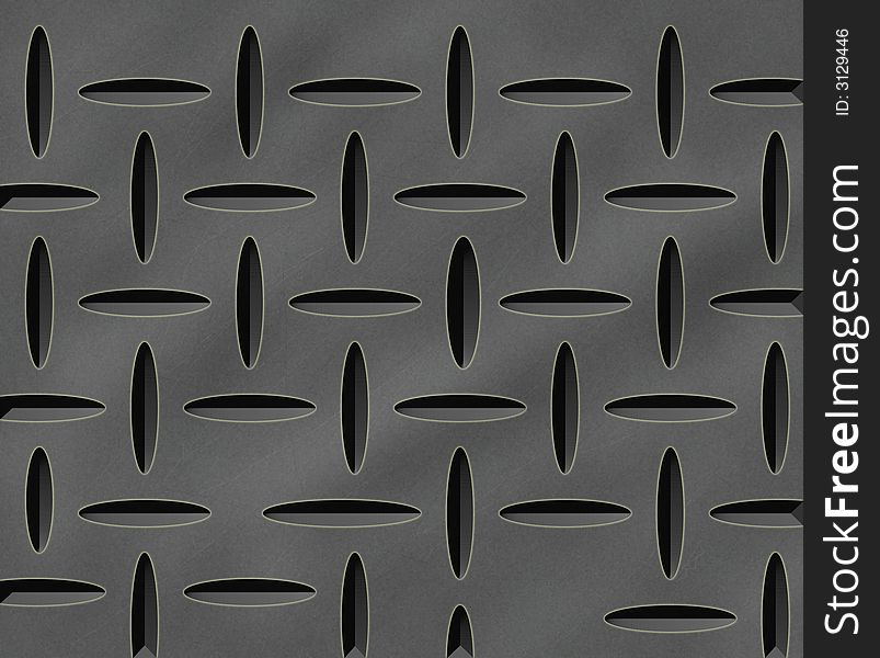 Illustration of a metal grate for use as background or texture. Illustration of a metal grate for use as background or texture