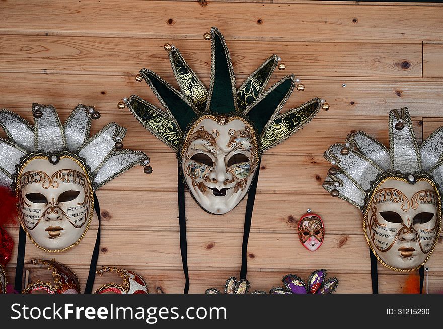 three masks
