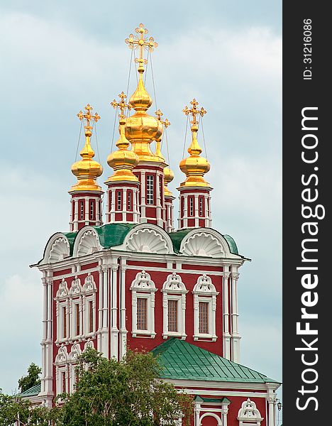 Church In The Novodevichy Monastery