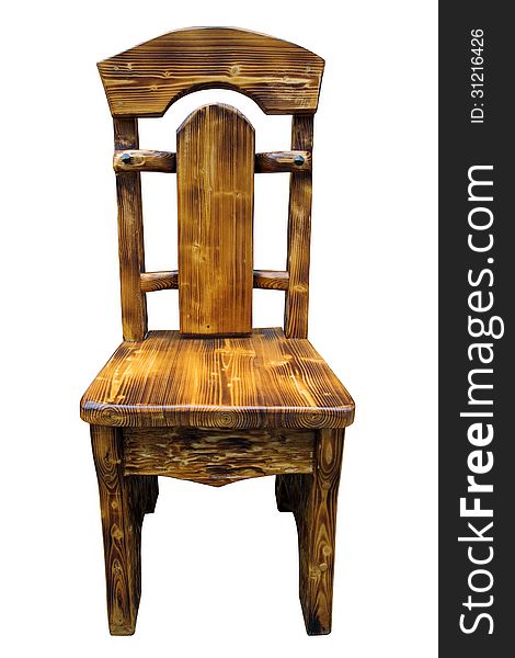 The Classical Cut Out Wooden Chair