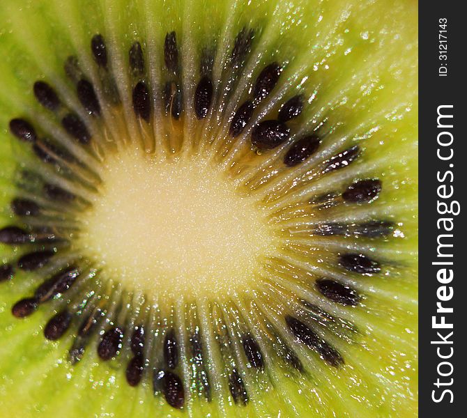 Kiwi as a symbol of healthy eating