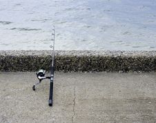Fishing Rod And Reel Stock Photography Fishing Rod And Reel Stock Photography