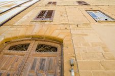 Old Wall Of Building In Castelvetrano, Sicily Royalty Free Stock Images Old Wall Of Building In Castelvetrano, Sicily Royalty Free Stock Images