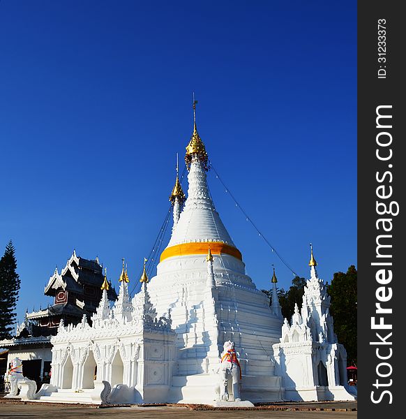 Doi Hong Mu Pagoda(Chedi,Stupa) of Tai Yai's Buddhist in Thailand. Doi Hong Mu Pagoda(Chedi,Stupa) of Tai Yai's Buddhist in Thailand.