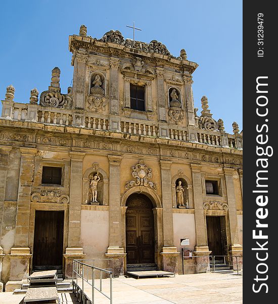 The Purgatorio Church In Castelvetrano, Sicily