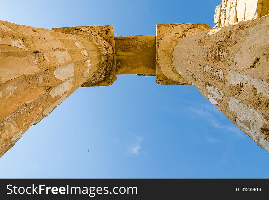 Remains of The Temple of Hera (Temple E) at Selinunte, Sicily, Italy. Remains of The Temple of Hera (Temple E) at Selinunte, Sicily, Italy