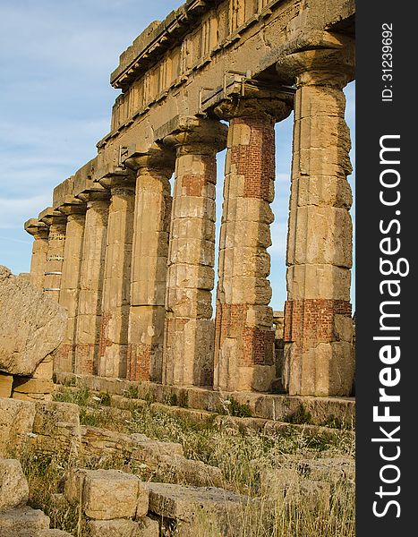 Acropolis Of Selinunte, Sicily