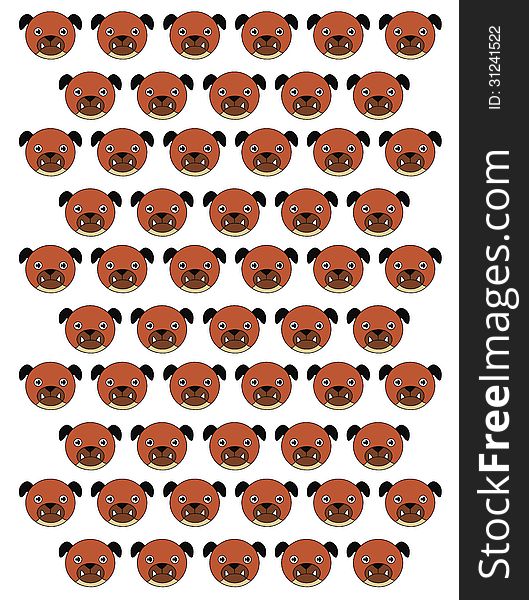 Dogs pattern