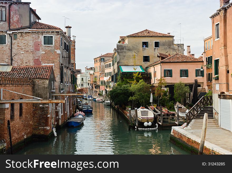 Views of the lagoon city of Venice. Views of the lagoon city of Venice