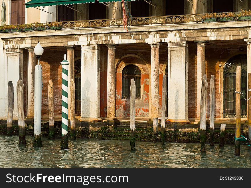 Views of the lagoon city of Venice. Views of the lagoon city of Venice